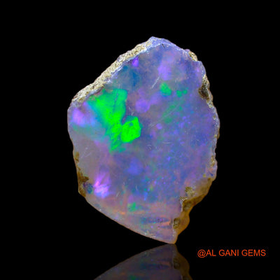 4.00 Cts Unheated Ethiopian Fire Opal Loose Gemstone Fancy Rough Natural 14x12x7 mm E-232