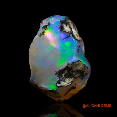 5.00 Cts Natural Ethiopian Fire Opal Fancy Rough Loose Gemstone For Jewelry 15x10x8 mm E-233