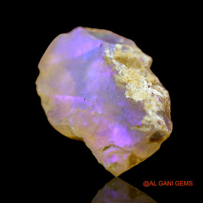 4.00 Cts Natural Ethiopian Fire Opal Loose Gemstone Fancy Rough 16x10x7 mm E-234