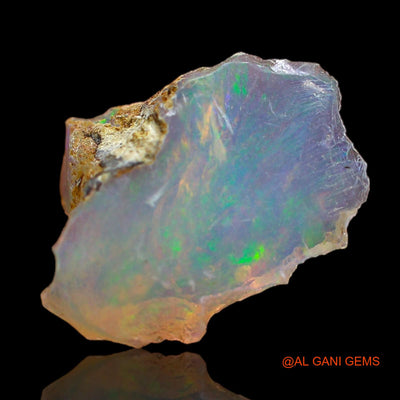 3.00 Cts Unheated Ethiopian Fire Opal Loose Gemstone Fancy Rough Natural 15x11x5 mm E-235