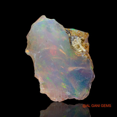 3.00 Cts Unheated Ethiopian Fire Opal Loose Gemstone Fancy Rough Natural 15x11x5 mm E-235