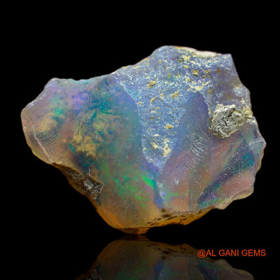 4.00 Cts Unheated Ethiopian Fire Opal Loose Gemstone Fancy Rough Natural 16x12x7 mm E-237