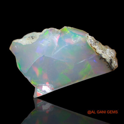 5.00 Cts Natural Ethiopian Fire Opal Loose Gemstone Fancy Rough 16x9x9 mm E-238