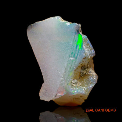 5.00 Cts Natural Ethiopian Fire Opal Loose Gemstone Fancy Rough 16x9x9 mm E-238