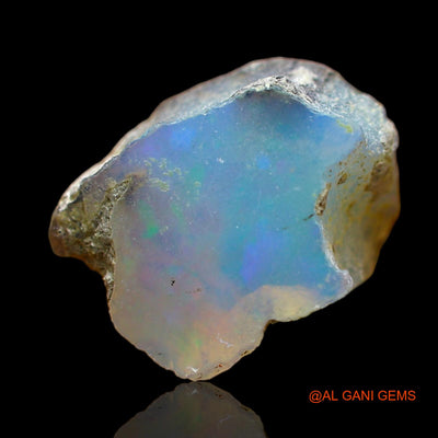 5.00 Cts Natural Ethiopian Fire Opal Loose Gemstone Fancy Rough 14x9x8 mm E-239