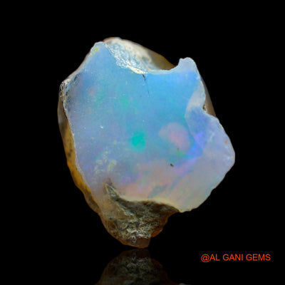 5.00 Cts Natural Ethiopian Fire Opal Loose Gemstone Fancy Rough 14x9x8 mm E-239
