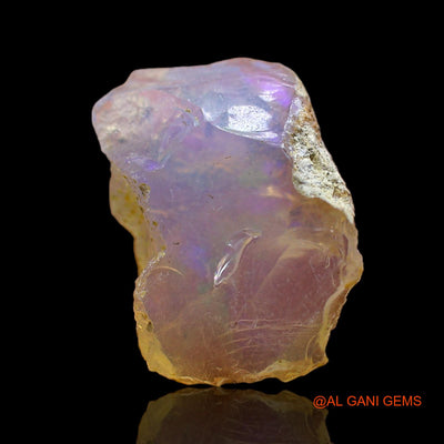 6.00 Cts Natural Ethiopian Fire Opal Fancy Rough Loose Gemstone For Jewelry 15x12x7 mm E-241
