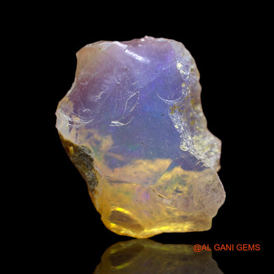 6.00 Cts Natural Ethiopian Fire Opal Fancy Rough Loose Gemstone For Jewelry 15x12x7 mm E-241