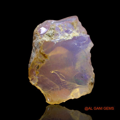 6.00 Cts Natural Ethiopian Fire Opal Fancy Rough Loose Gemstone For Jewelry 15x12x7 mm E-241