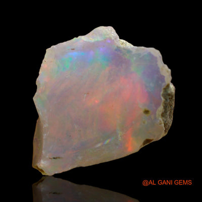 3.00 Cts Natural Ethiopian Fire Opal Loose Gemstone Fancy Rough 15x13x5 mm E-242