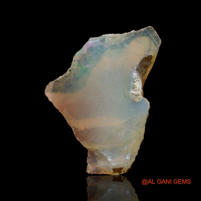 3.00 Cts Unheated Ethiopian Fire Opal Loose Gemstone Fancy Rough Natural 18x12x5 mm E-245