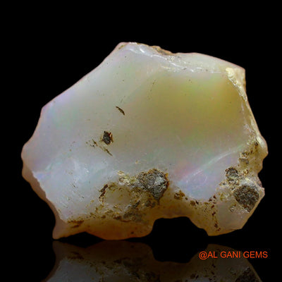 Natural Untreated Fire Opal Loose Gemstone Fancy Rough From Ethiopia 3.00 Cts 15x12x4 mm E-246