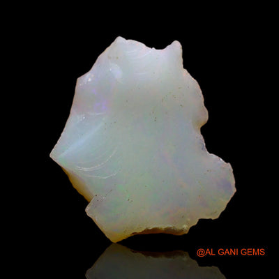 Natural Untreated Fire Opal Loose Gemstone Fancy Rough From Ethiopia 3.00 Cts 15x12x4 mm E-246
