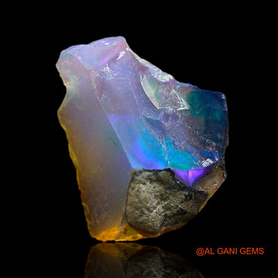 3.00 Cts Natural Ethiopian Fire Opal Fancy Rough Loose Gemstone For Jewelry 15x12x5 mm E-247