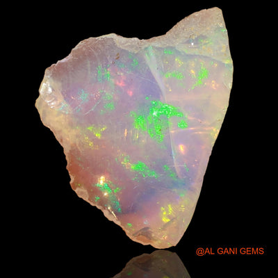 3.00 Cts Unheated Ethiopian Fire Opal Loose Gemstone Fancy Rough Natural 19x12x5 mm E-24