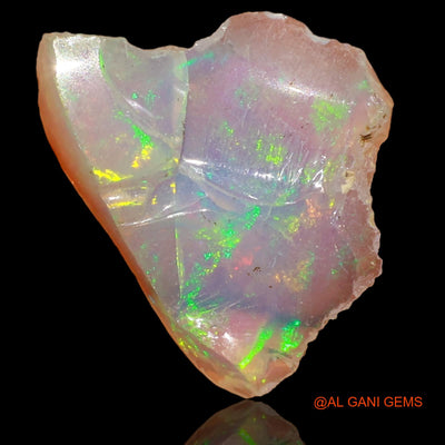 3.00 Cts Unheated Ethiopian Fire Opal Loose Gemstone Fancy Rough Natural 19x12x5 mm E-24