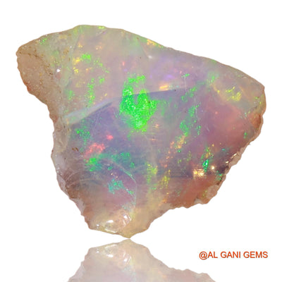 3.00 Cts Unheated Ethiopian Fire Opal Loose Gemstone Fancy Rough Natural 19x12x5 mm E-24