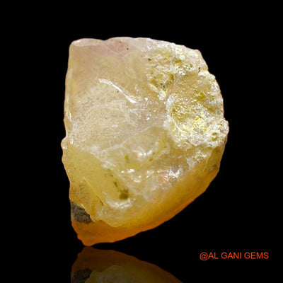 Natural Untreated Fire Opal Loose Gemstone Fancy Rough From Ethiopia 4.00 Cts 16x12x8 mm E-251