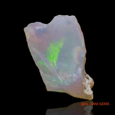 Natural Untreated Fire Opal Loose Gemstone Fancy Rough From Ethiopia 3.00 Cts 15x9x8 mm E-255