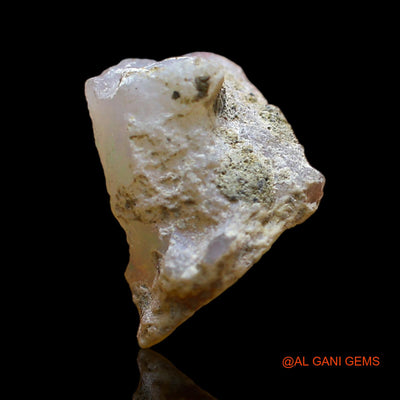 Natural Untreated Fire Opal Loose Gemstone Fancy Rough From Ethiopia 3.00 Cts 15x9x8 mm E-255