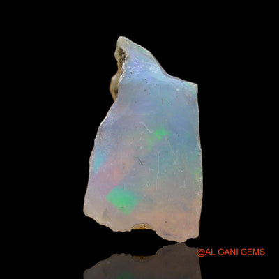 Natural Untreated Fire Opal Loose Gemstone Fancy Rough From Ethiopia 3.00 Cts 15x9x8 mm E-255