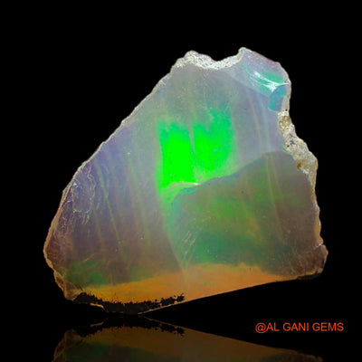 3.00 Cts Natural Ethiopian Fire Opal Loose Gemstone Fancy Rough 13x12x4 mm E-257