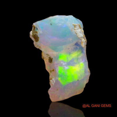 Natural Fire Opal Gemstone 3.00 Cts Loose Fancy Rough From Ethiopia 12x10x8 mm E-263