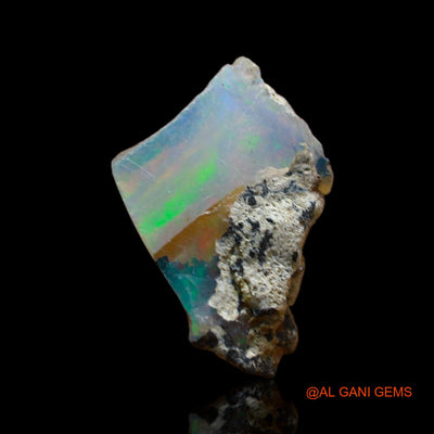 4.00 Cts Natural Ethiopian Fire Opal Loose Gemstone Fancy Rough 15x11x8 mm E-264