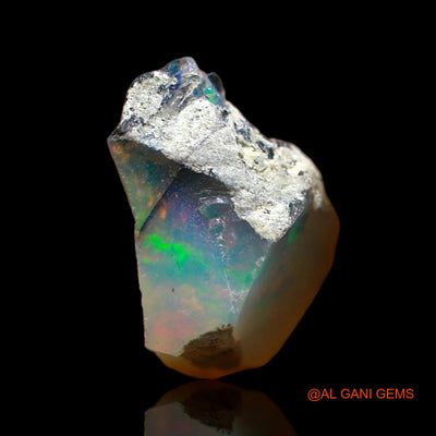 4.00 Cts Natural Ethiopian Fire Opal Loose Gemstone Fancy Rough 15x11x8 mm E-264