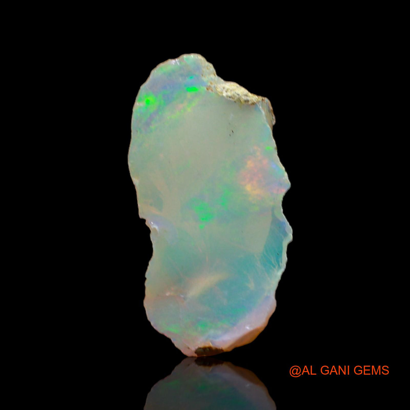 3.00 Cts Natural Ethiopian Fire Opal Fancy Rough Loose Gemstone For Jewelry 16x8x5 mm E-266