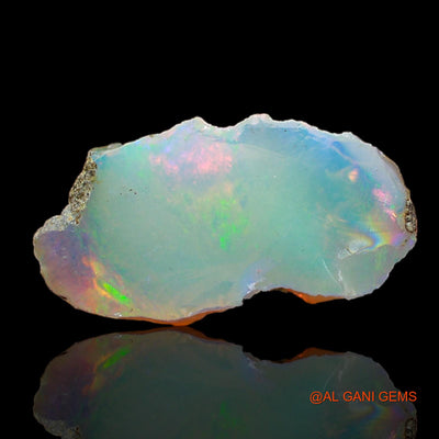 3.00 Cts Natural Ethiopian Fire Opal Fancy Rough Loose Gemstone For Jewelry 16x8x5 mm E-266