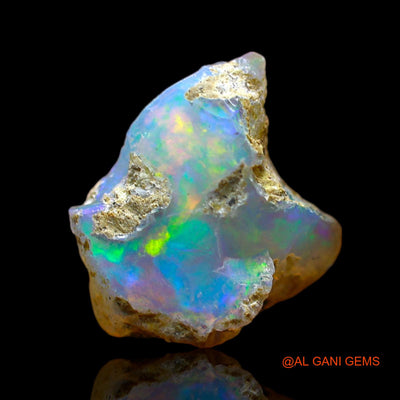 5.00 Cts Unheated Ethiopian Fire Opal Loose Gemstone Fancy Rough Natural 13x11x10 mm E-267