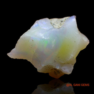 3.00 Cts Natural Ethiopian Fire Opal Fancy Rough Loose Gemstone For Jewelry 13x12x6 mm E-269
