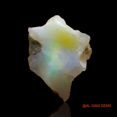 3.00 Cts Natural Ethiopian Fire Opal Fancy Rough Loose Gemstone For Jewelry 13x12x6 mm E-269