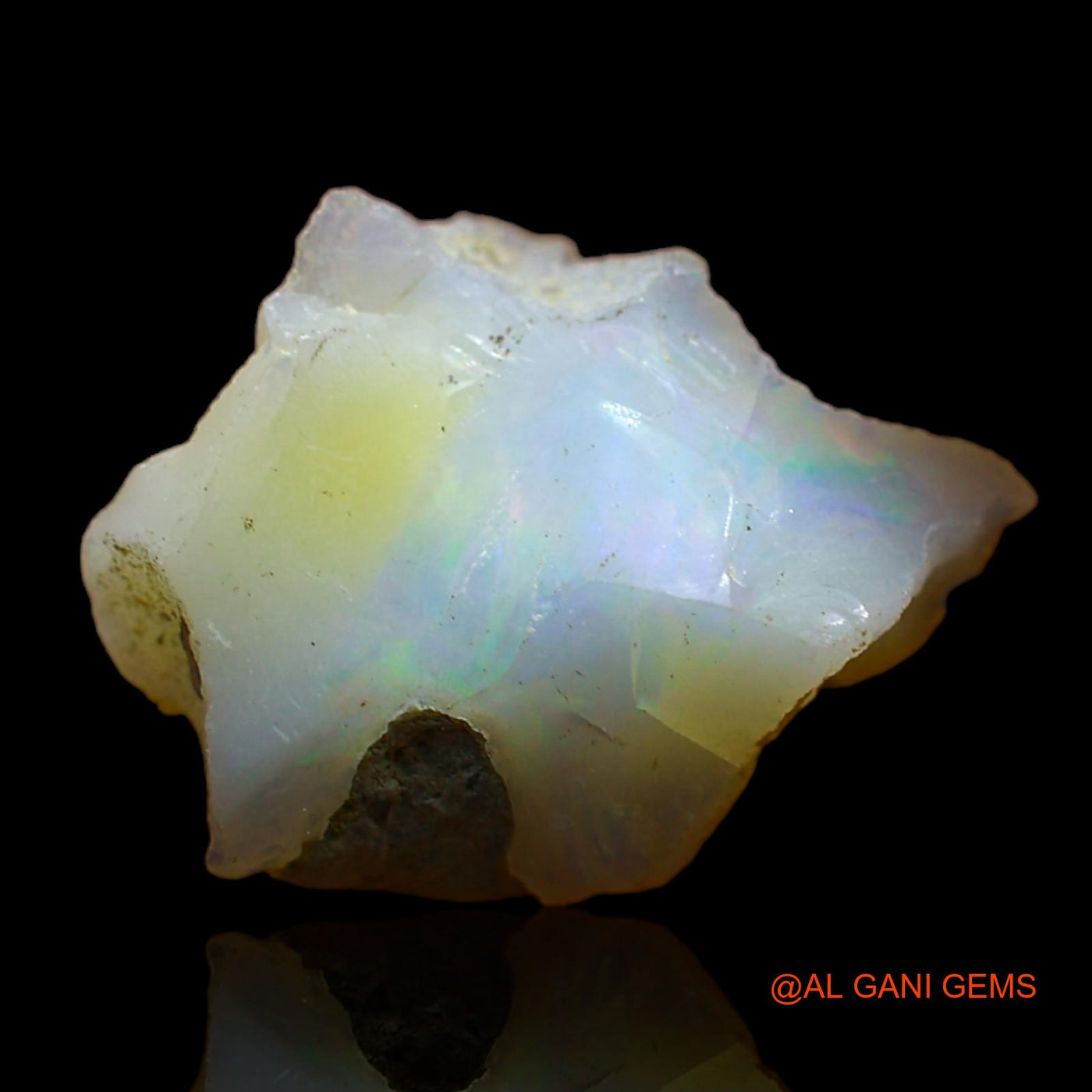 3.00 Cts Natural Ethiopian Fire Opal Fancy Rough Loose Gemstone For Jewelry 13x12x6 mm E-269
