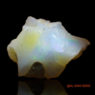3.00 Cts Natural Ethiopian Fire Opal Fancy Rough Loose Gemstone For Jewelry 13x12x6 mm E-269