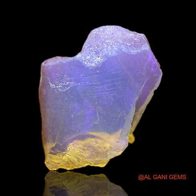Natural Untreated Fire Opal Loose Gemstone Fancy Rough From Ethiopia 3.00 Cts 15x11x6 mm E-270