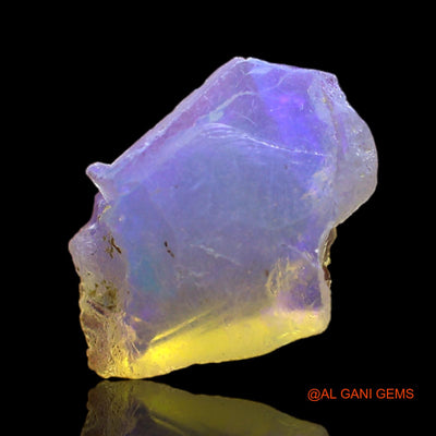 Natural Untreated Fire Opal Loose Gemstone Fancy Rough From Ethiopia 3.00 Cts 15x11x6 mm E-270