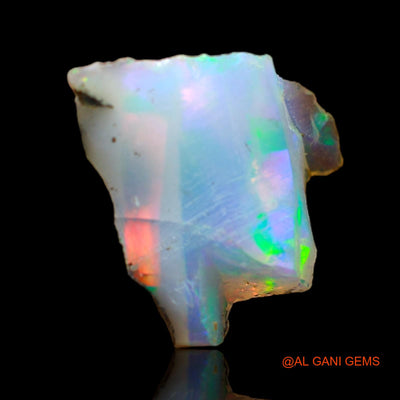 4.00 Cts Unheated Ethiopian Fire Opal Loose Gemstone Fancy Rough Natural 13x10x6 mm E-271