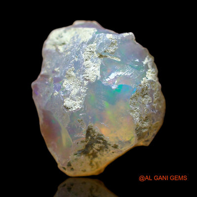 4.00 Cts Natural Ethiopian Fire Opal Loose Gemstone Fancy Rough 14x9x7 mm E-272