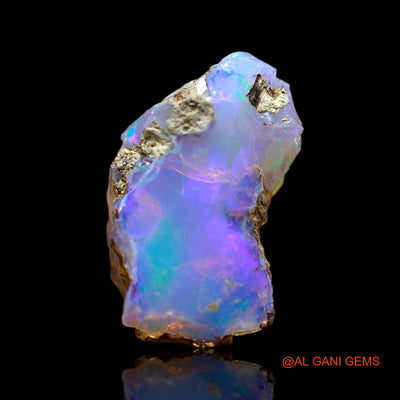 Natural Untreated Fire Opal Loose Gemstone Fancy Rough From Ethiopia 4.00 Cts 14x8x6 mm E-275