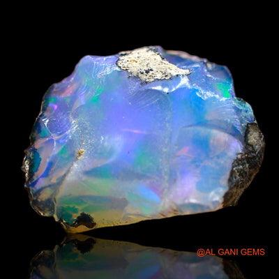 3.00 Cts Natural Ethiopian Fire Opal Loose Gemstone Fancy Rough 13x11x6 mm E-276
