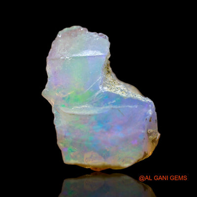 4.00 Cts Unheated Ethiopian Fire Opal Loose Gemstone Fancy Rough Natural 12x9x9 mm E-277