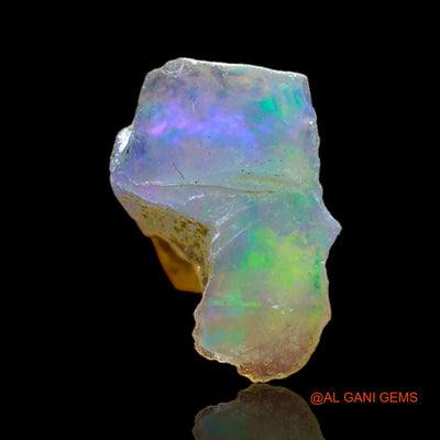 4.00 Cts Unheated Ethiopian Fire Opal Loose Gemstone Fancy Rough Natural 12x9x9 mm E-277
