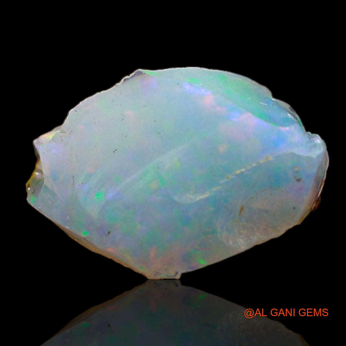 3.00 Cts Natural Ethiopian Fire Opal Fancy Rough Loose Gemstone For Jewelry 14x9x7 mm E-279