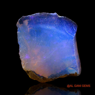 Natural Untreated Fire Opal Loose Gemstone Fancy Rough From Ethiopia 5.00 Cts 13x11x8 mm E-280