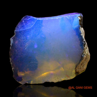 Natural Untreated Fire Opal Loose Gemstone Fancy Rough From Ethiopia 5.00 Cts 13x11x8 mm E-280