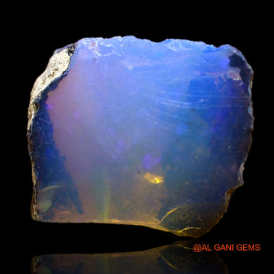 Natural Untreated Fire Opal Loose Gemstone Fancy Rough From Ethiopia 5.00 Cts 13x11x8 mm E-280