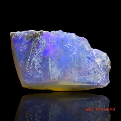 3.00 Cts Natural Ethiopian Fire Opal Loose Gemstone Fancy Rough 17x9x6 mm E-281