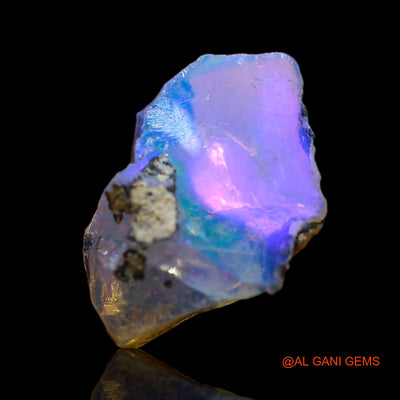 3.00 Cts Unheated Ethiopian Fire Opal Loose Gemstone Fancy Rough Natural 15x9x7 mm E-283